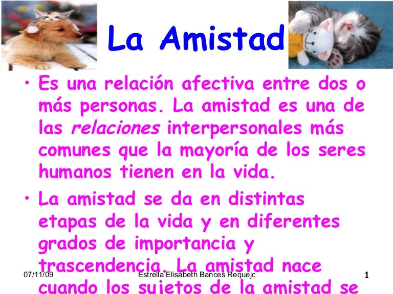 Porque es importante la amistad para ninos